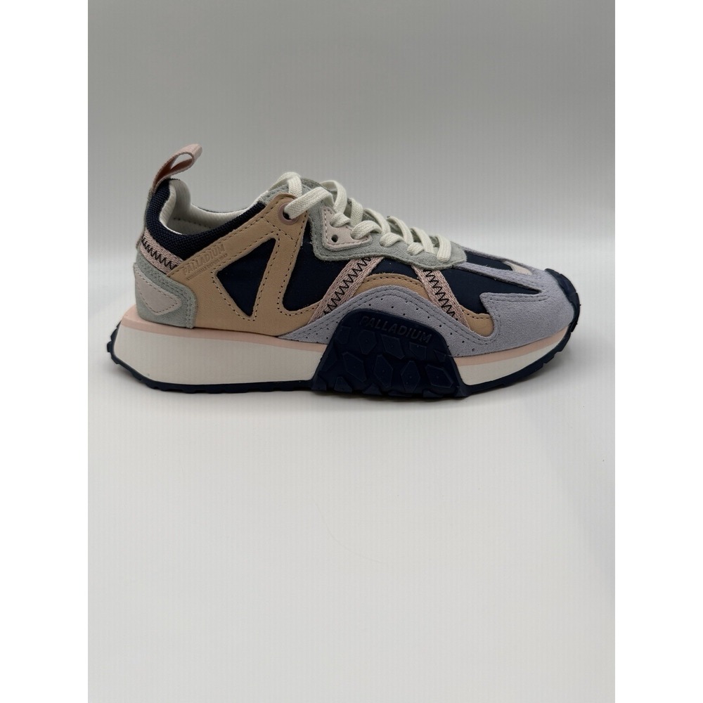 Palladium Troop Runner Outcity Sneakers,Women's 6,Colorblock Lace-Up,NEW-Dmg Box